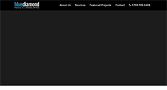 Desktop Screenshot of bluediamondpools.ca
