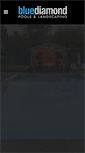 Mobile Screenshot of bluediamondpools.ca